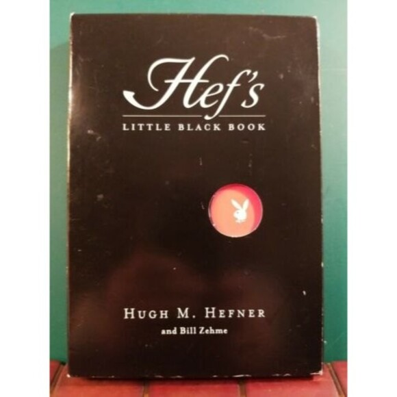 Hef's Little Black Book by Hugh M. Hefner and Bill Zehme 2004 Hardcover - Picture 1 of 5